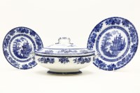 Lot 711 - A quantity of Royal Doulton Madras pattern dinner wares consisting of two large tureens