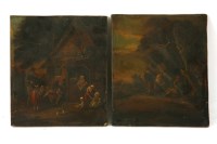 Lot 909 - Manner of Adriaen van Ostade
VILLAGE MUSICIANS
Two