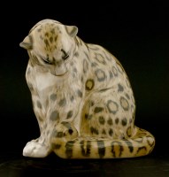 Lot 310 - A Royal Copenhagen clouded leopard