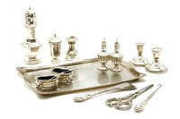 Lot 396 - Silver items