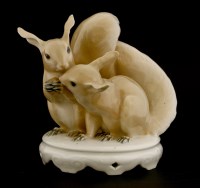 Lot 307 - A Royal Copenhagen group of long-eared squirrels