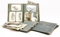 Lot 651 - Two postcard albums