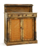 Lot 970 - A Regency rosewood chiffonier