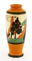 Lot 121 - A Clarice Cliff 'Fantasque Alpine' vase