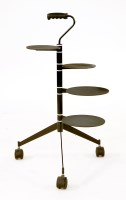 Lot 288 - A Memphis four-tier plant stand