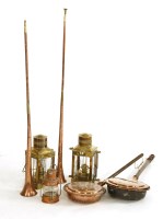 Lot 788A - Two copper horns