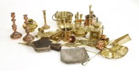 Lot 675A - An quantity of brass and copper wares
