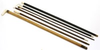 Lot 790 - An assortment of walking sticks and canes