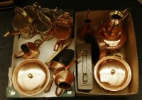 Lot 563 - A quantity of copper and brassware