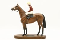 Lot 595 - A Beswick Connoissuer model Red Rum