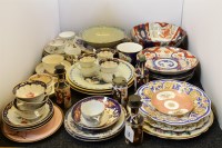 Lot 609 - 19th century and earlier dinner and tea wares