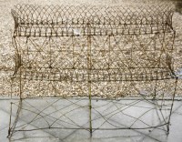 Lot 1177 - A Victorian wirework conservatory stand