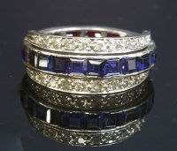 Lot 184 - A synthetic sapphire