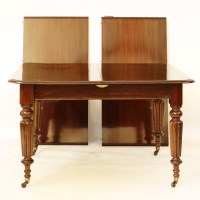 Lot 702 - A Victorian style dining table