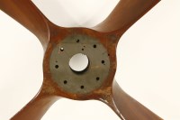Lot 218 - A four-blade propeller