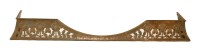 Lot 81 - An Arts and Crafts pierced copper fender
