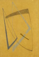 Lot 361 - John Cecil Stephenson (1889-1965)
FIVE TRIANGLES '39'
Signed on back paper