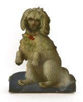 Lot 1084 - A painted toleware stick stand