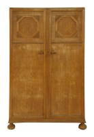 Lot 210 - An oak dressing cabinet