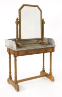 Lot 5 - An oak washstand