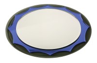 Lot 268 - An Italian oval wall mirror