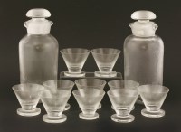 Lot 560 - An Orrefors cocktail set