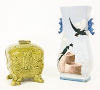 Lot 244 - A 19th century pottery vase