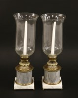 Lot 1049 - A pair of storm lights