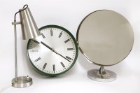 Lot 252 - A Durlston Design chrome mirror