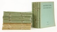Lot 518 - Architecture Illustrated; 
56 issues
