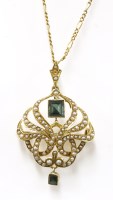 Lot 107 - An Edwardian gold