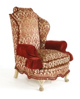 Lot 743 - A 1920's arm chair