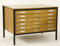 Lot 716 - A modern plan chest