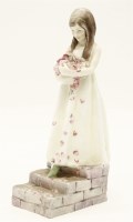 Lot 249 - A Royal Worcester F G Doughty porcelain figure