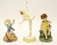 Lot 215 - A Royal Worcester F G Doughty porcelain figure