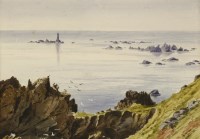 Lot 725 - Eliza Ridley Sandys (late 19th century)
SEVEN VIEWS OF GUERNSEY;
TWO VIEWS OF SARK
Each inscribed and dated between April and August 1884 below image
each 17 x 24cm