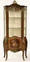 Lot 752 - An early 20th century King wood and Ormolu mounted vitrine