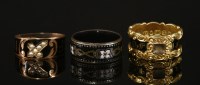 Lot 24 - An 18ct gold George IV memorial ring