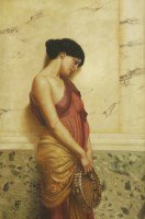 Lot 844 - E.... T..... (20th Century)
IDLE THOUGHTS
Signed with a monogram l.l.