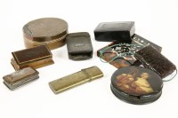 Lot 66 - A tortoiseshell and mother of pearl inlaid card case