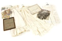 Lot 184A - A quantity of various needlework and costume related items to include