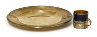 Lot 234 - A French silver circular plate
19th Century