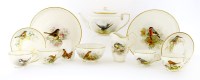 Lot 375 - A Royal Worcester tea service