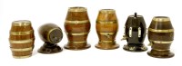 Lot 499 - Six string boxes