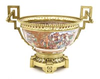 Lot 633 - A Chinese Mandarin pattern bowl