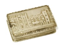 Lot 3 - A silver top vinaigrette