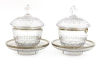Lot 442 - A pair of Georgian Irish berry dishes