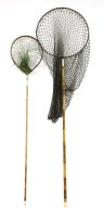 Lot 513 - Fishing: two landing nets