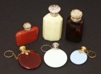 Lot 100 - Six scent bottles