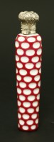 Lot 84 - A Bohemian glass scent bottle